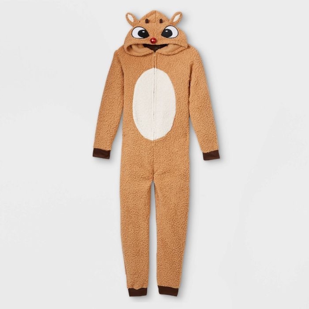 Rudolph the Red Nose Reindeer onesie